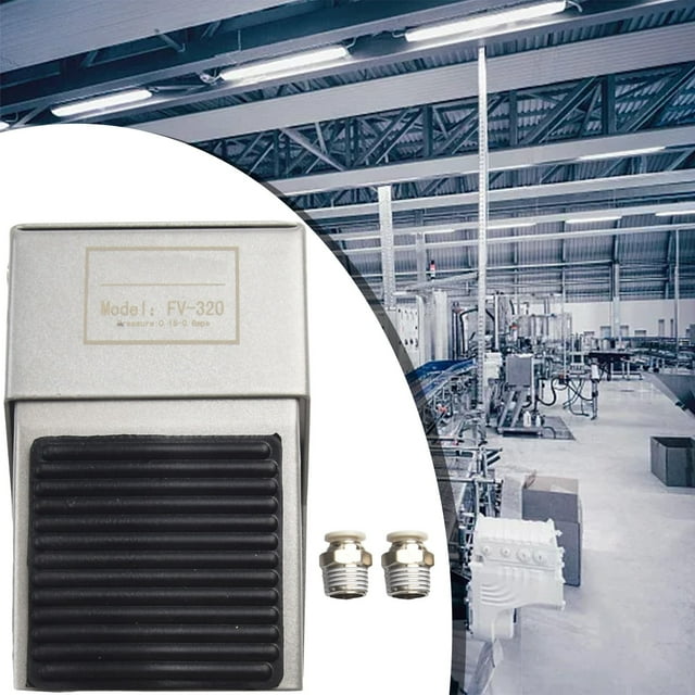 Foot Pedal Pressure Control Valve 3 Way 2 Position 1/4\" Pt Air