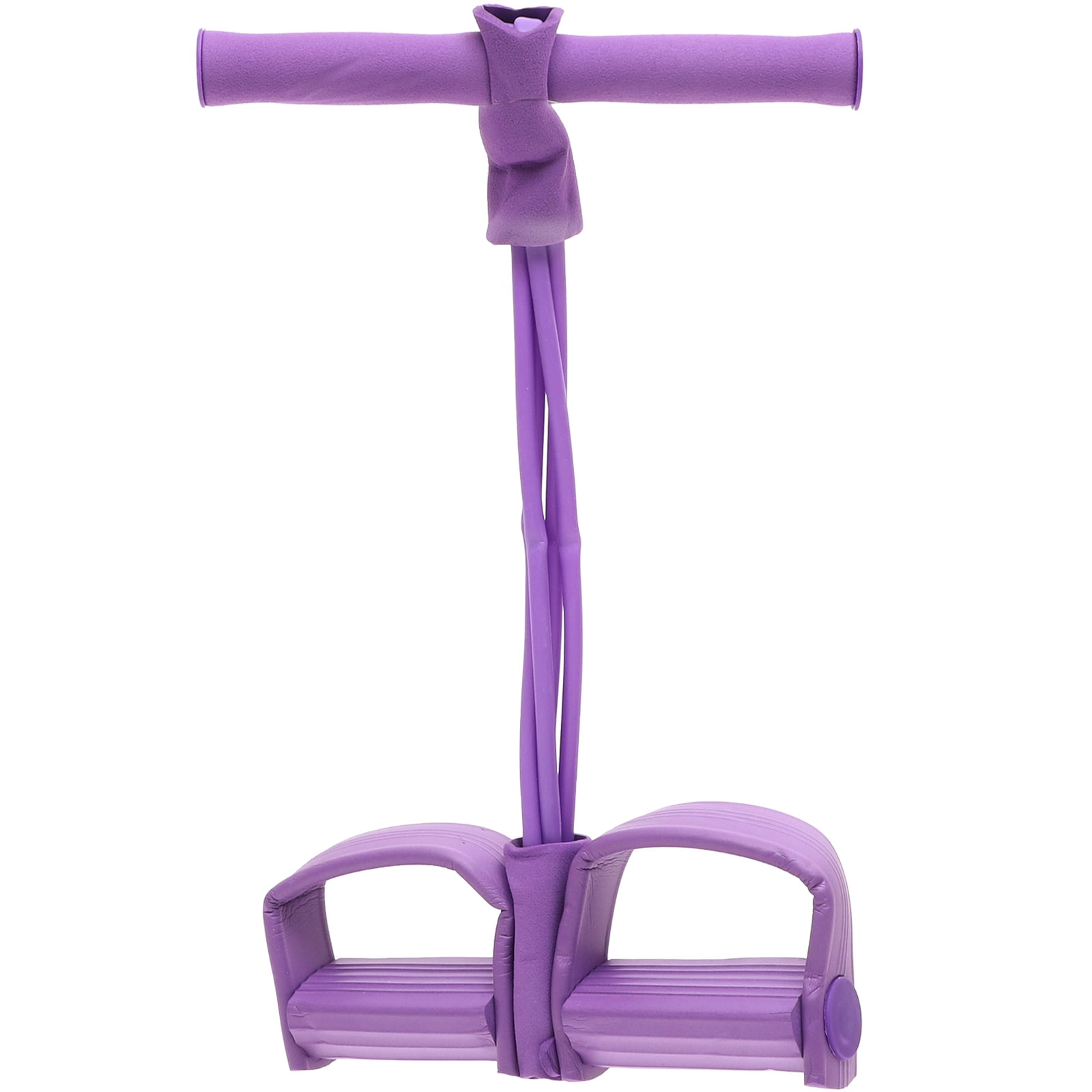 Foot Pedal Puller Yoga Resistance Band Foot Pulling Band for Home (Purple)