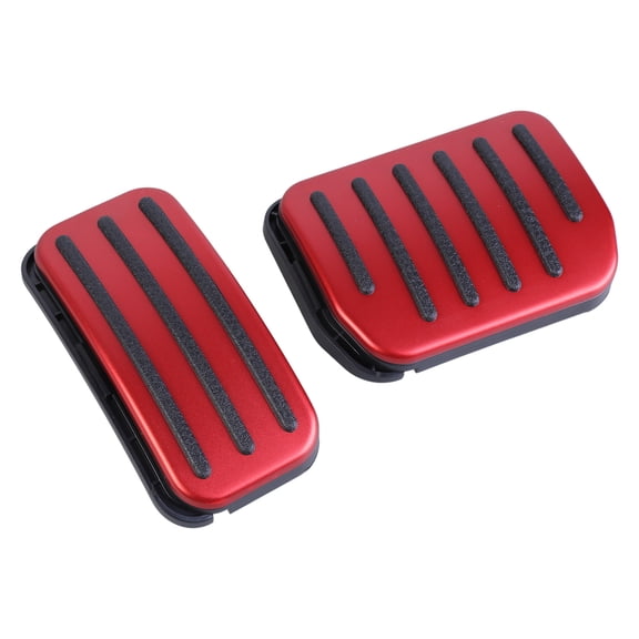 Foot Pedals Pads for Plastic Pedal Covers Accessories,Brake Pedal Rest Pedal Mat Cover Car Styling