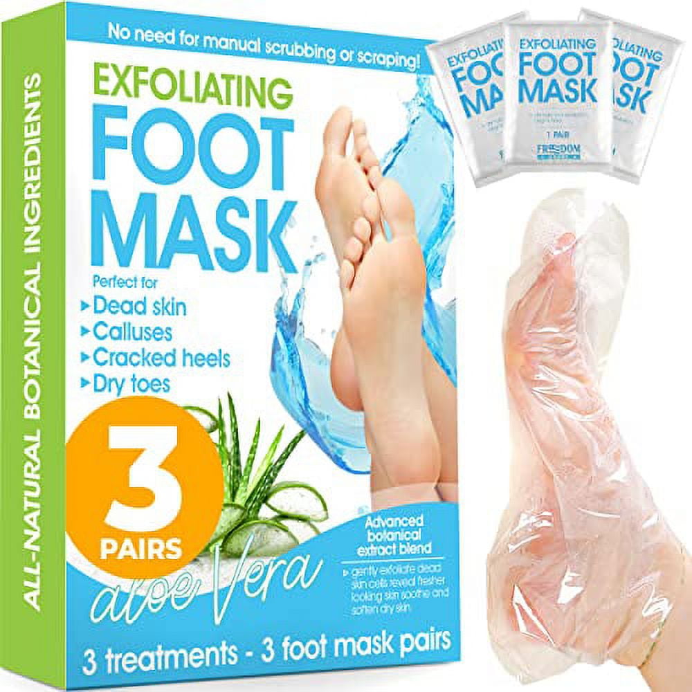 Moisturizing Foot Peel Mask. Exfoliating Foot Skin Care & Remover. –