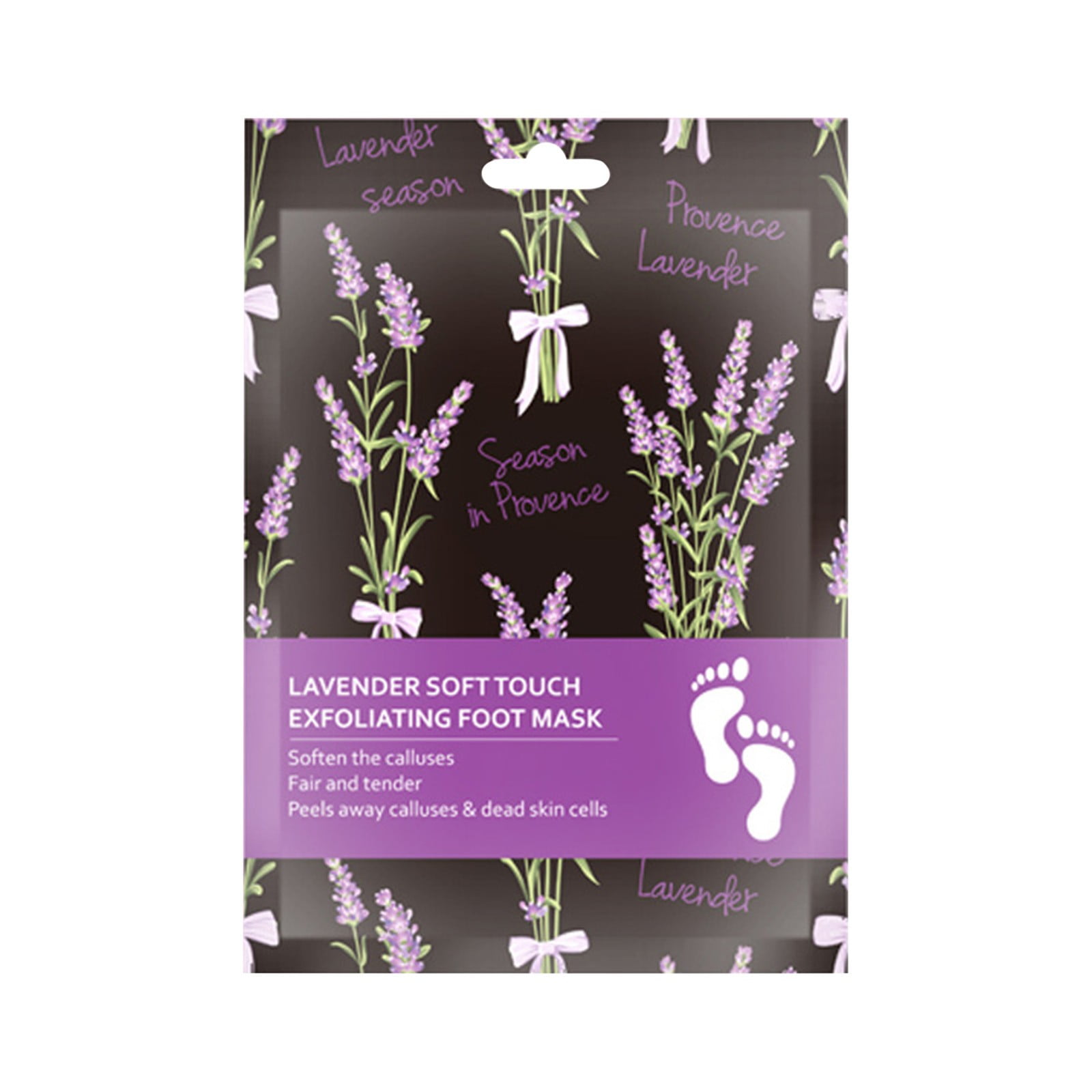 Foot Peel Mask Lavender Foot Mask Natural Exfoliator For Dry Dead Skin Callus Peeling Foot Mask