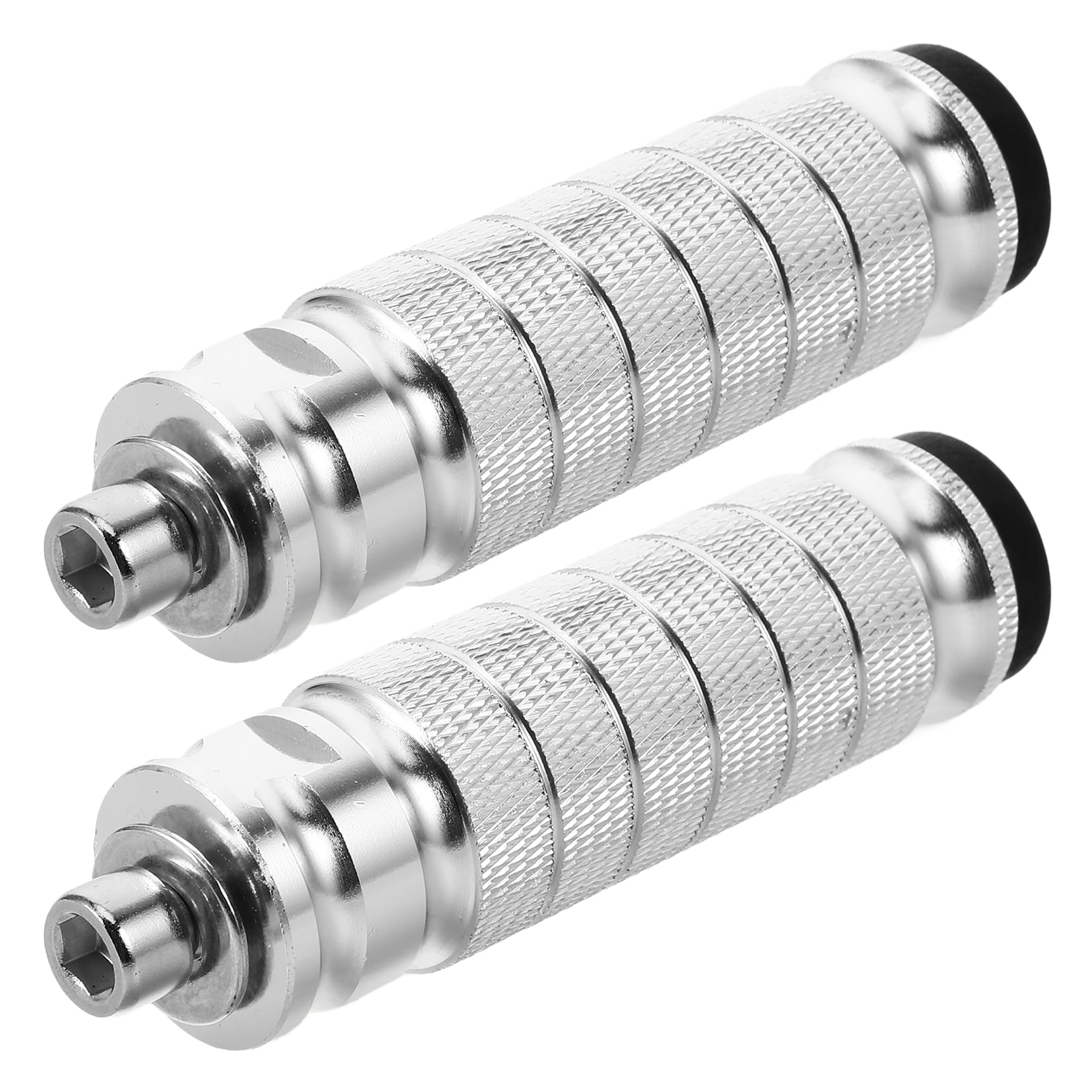 Foot Peg Motorcycle Replacement Pegs Switch Pad Brake Pedal Clutch Silver