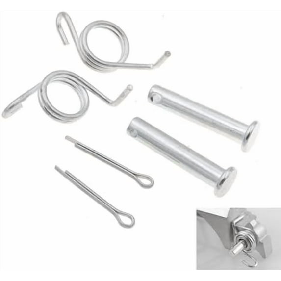 Foot Pegs Pin Mount Bolt Spring Kit for Motorcycle Footrest Dirt Bike Footpeg XR50 XR70 XR80R XR100R CRF50 CRF70 CRF70F CRF80 CRF80F CRF100F KLX110 Motocross 50cc 70cc 90cc 110cc 125cc