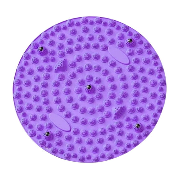 Foot Pressure Point Massage Reliefing Pad,Relaxation Massage Pad,Anti Fatigue Walk Stone Acupoint Mat Particle Portable Massage Tool for Walking & Long Sittin