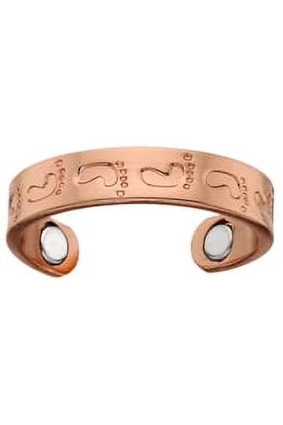 Foot Prints in Time Ring