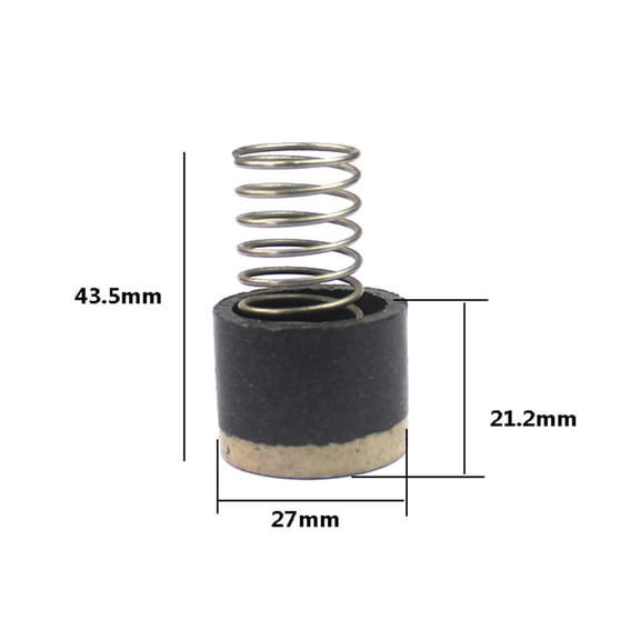 Foot Protector Rubber Seal Pads Spring Set for Air Compressor Type 65/90/95/105 27Mm