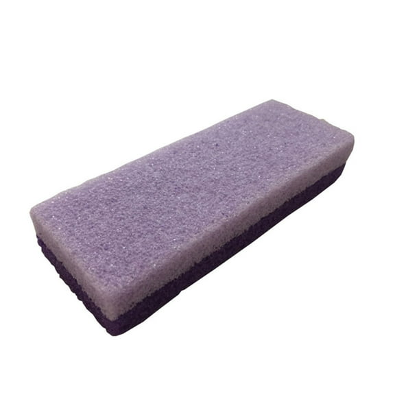 Foot Pumice Stone for Feet Callus Remover, Pedicure Tools for Feet, Foot Exfoliator and Foot Scrubber Dead Skin Remover Cracked Heel Repair-Purple-5.1*2"