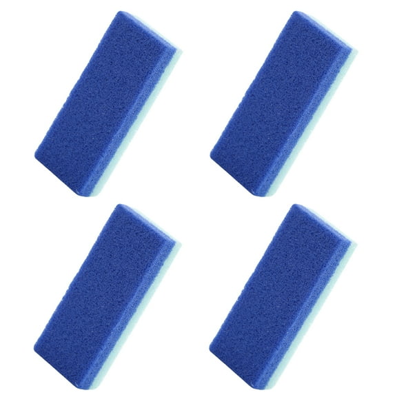 Foot Pumice Stone For Feet Hard Skin Callus Remover And Scrubber (Pack Of 4) (Blue)