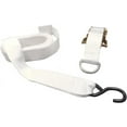 Foot Ratchet Strap With SHook Polyester Tie Down 1.5" Inch Width