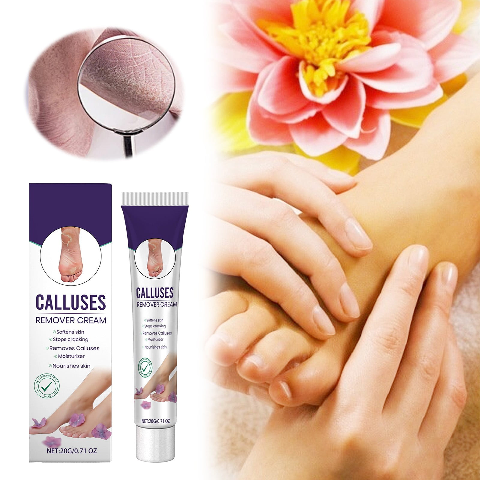 Foot Removal And Gently Softens Keratin Soothes Dryness Moisturizes And