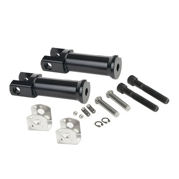Foot Rest Brackets for 2018-2024 Foot Pegs Metal Footpeg Support Motorcycle Passenger Footpeg Supports