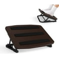 thumbnail image 1 of Foot Rest for Under Desk at Work, Ergonomic Wooden Desk Foot Rest with 7 Adjustable Angles, Anti-Slip Footrest Comfortable Foot Stools for Office Leg Rest, No Assembly, 1 of 8