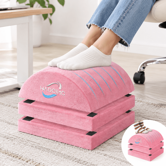 Foot Rest For Under Desk At Work Warmer Feet Pocket Footrest Stool With ...