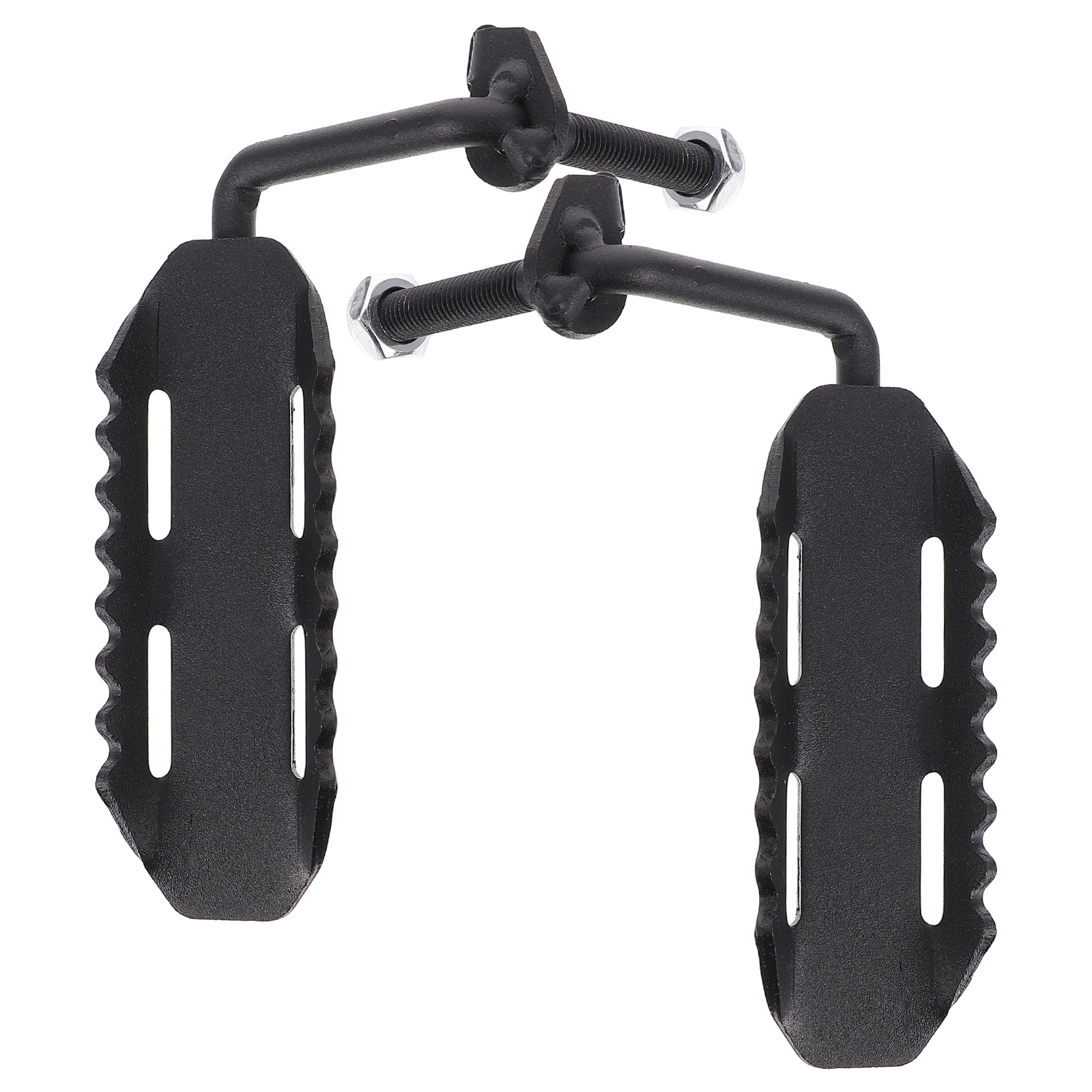 Foot Rest Pedal Front Steel Peg Pegs Door Kick Pedals Pad Pedal Panel