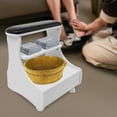 thumbnail image 1 of Foot Rest Pedicure Manicure Funiture Footbath Stool with Wheels, Trolley, 1 of 17