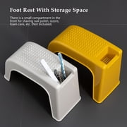 Foot Rest,Pedicure Rest Work Office Salon Stool Under Beauty Stand Rest Stool Under Beauty Work Dsfen Rookin