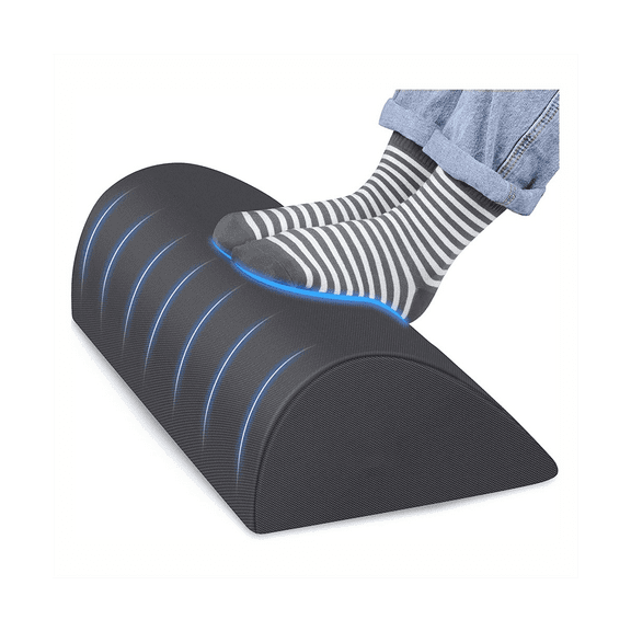 Foot Rest for Under Desk At Work-Ergonomic Design Foot Stool for Fatigue& with Memory Foam,Non Bead