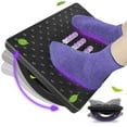 Foot Rest for Under Desk at Work Footrest with with Massage Texture and