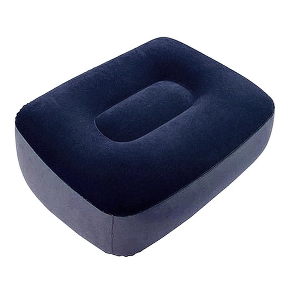 Foot Rest under Desk, Soft Comfortable Foot Rest Pillow, Foot Stool Pillow for Home, Office, Gaming, Computer, Study Gray Blue