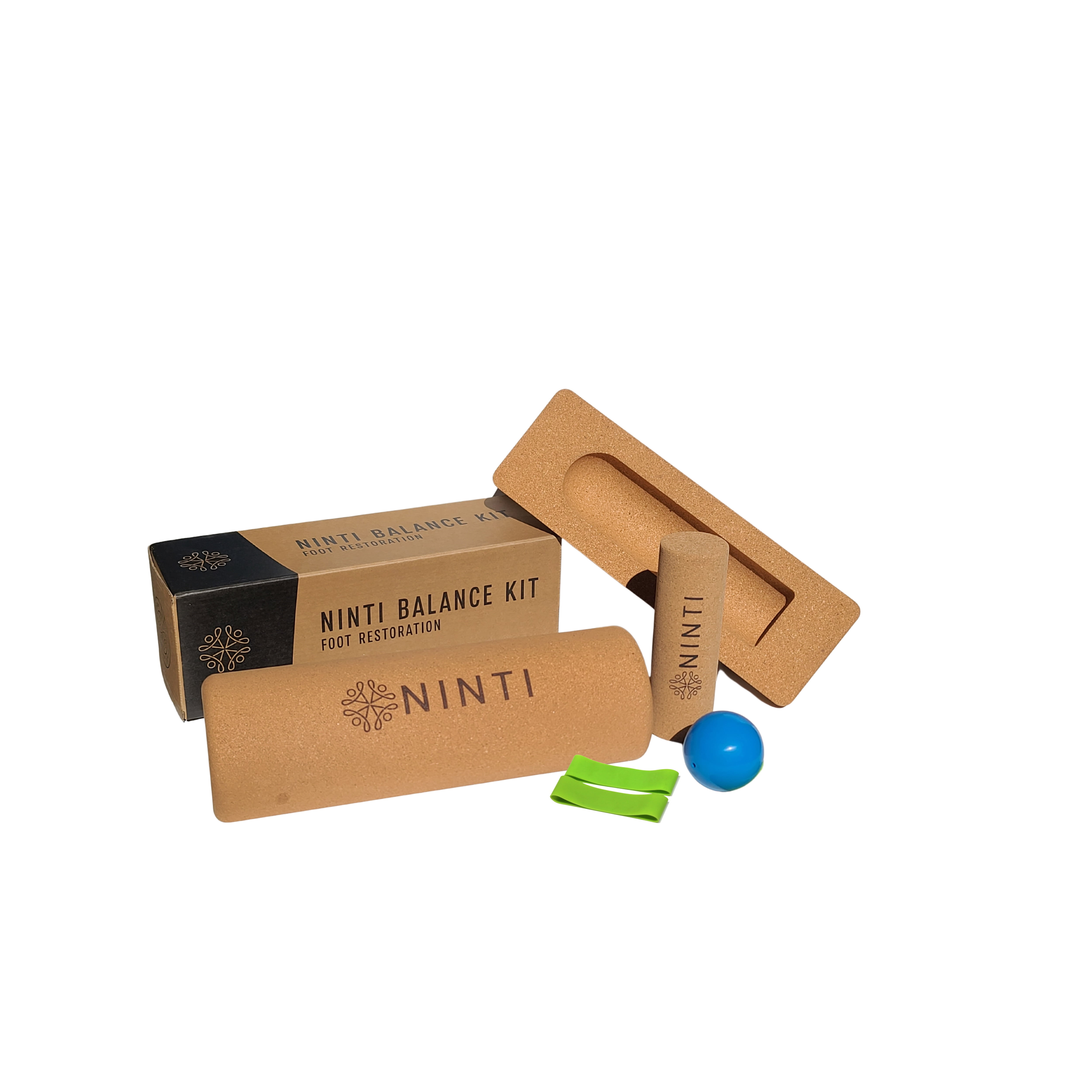 Ninit Fitness 3.5-Inch Cork Balance Board, Beige