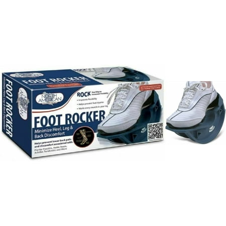 Foot Rocker Blue -Optimal Foot Position for Flexibility - Exerciser Muscle Stretcher Calf- Plantar Fasciitis Achilles Tendonitis and Tight Calves, -Leg Foot Arch
