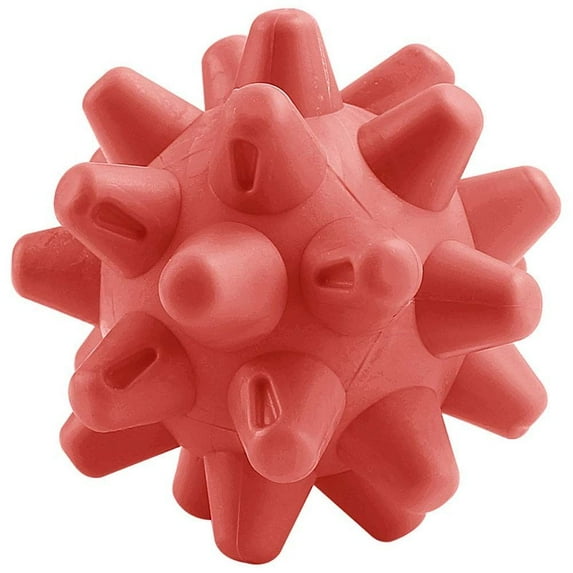 Foot Roller Fitness Massage Ball Hedgehog Shape Foot Massager Yoga Massage Ball Feet Plantar Yoga Equipment Exercise Ball (red)