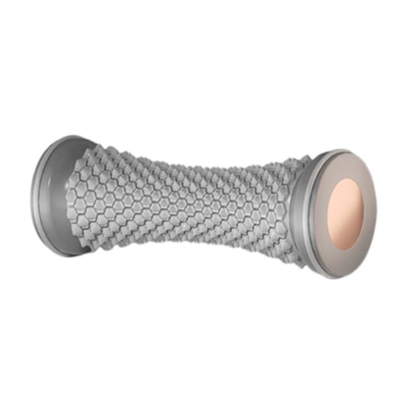Foot Roller Massager for Plantar Fasciitis, Foot Arch and Heel Pain Relief | Deep Tissue Muscle Massage, Feet Ergonomic & Rounded Top Design (Gray)