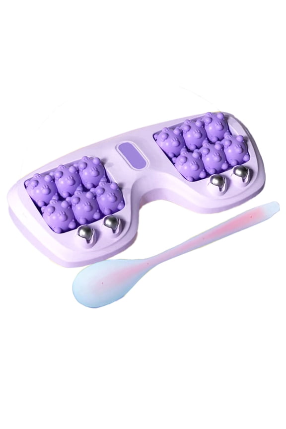 Foot Roller for Plantar Fasciitis_Relief | Feet Massage Gift for Women and Men | Foot Massager for Neurópathy, Refléxology and Deep Tissue Múscle Massage | Relaxing Gifts for Mom and Dad,Purple