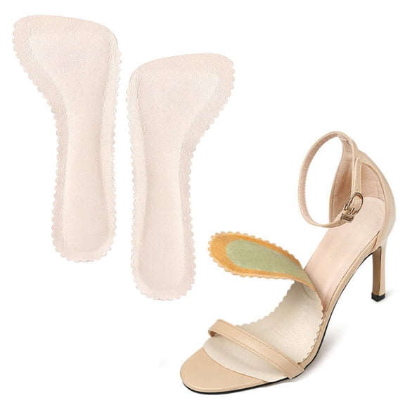 Foot Sandals High Heels Rear Half Pad Non Sweat Absorbent Breathable Code Self Insoles for Comfort