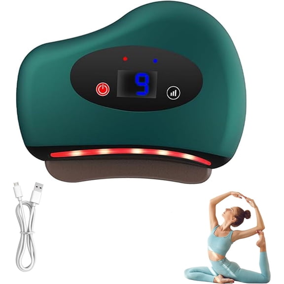 Foot Scraper, Plantar, 9 Vibration, Waterproof, USB-C Rechargeable, Suitable for Feet, Neck, Whole Body