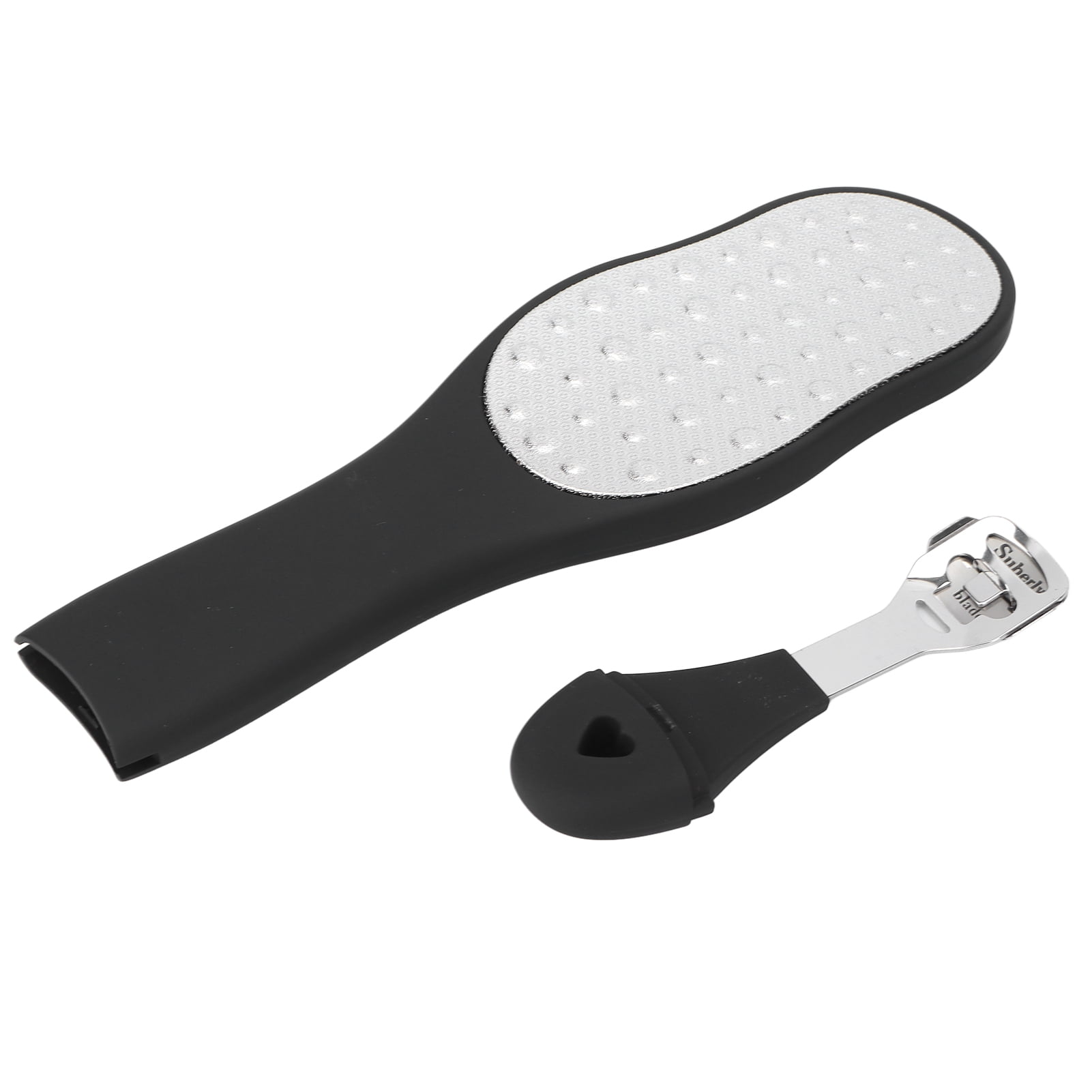 Foot Scraper, Stainless Steel Double Sided Professional Pedicure Tool