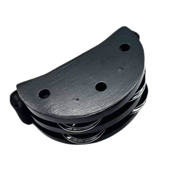 Foot Shaker Percussion Musical Instrument Foot Tambourine with Steel Bells