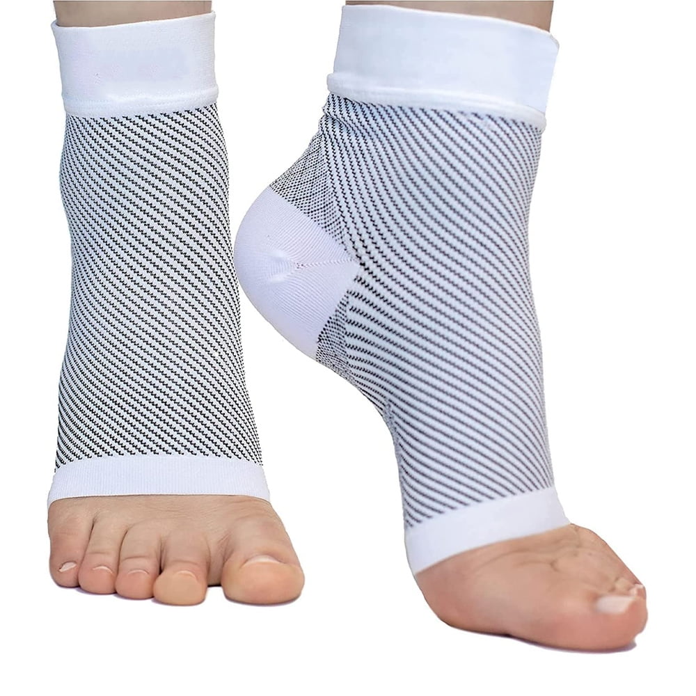 Foot Sleeve with Compression Wrap, Ankle Brace For Arch, Ankle Support, Running, For Sprained
