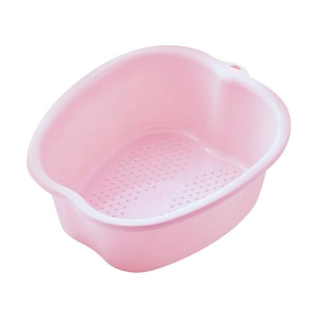 Foot Soaking Tub Home SPA Durable Sturdy Foot Bath Basin pink