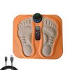 Foot Sole Massager with Digital Control, Ergonomic Footprint Design, Orange