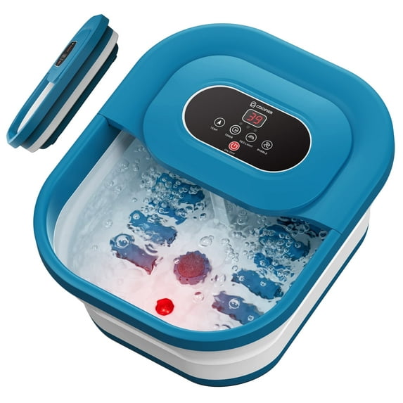 Comfier Foot Spa Bath Massager with Heat, Collapsible Foot Care Soaker Tub for Relaxation, Gifts