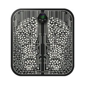 Foot Stimulator Massager Mat, Electric Feet Massager Pad Legs Circulation Sore Relief Acupressure Acupuncture Device Anti Fatigue Feet Relaxation Machine for Women Men