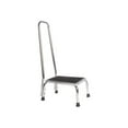 thumbnail image 1 of Foot Stool with Handrail, Chrome, 1 of 1