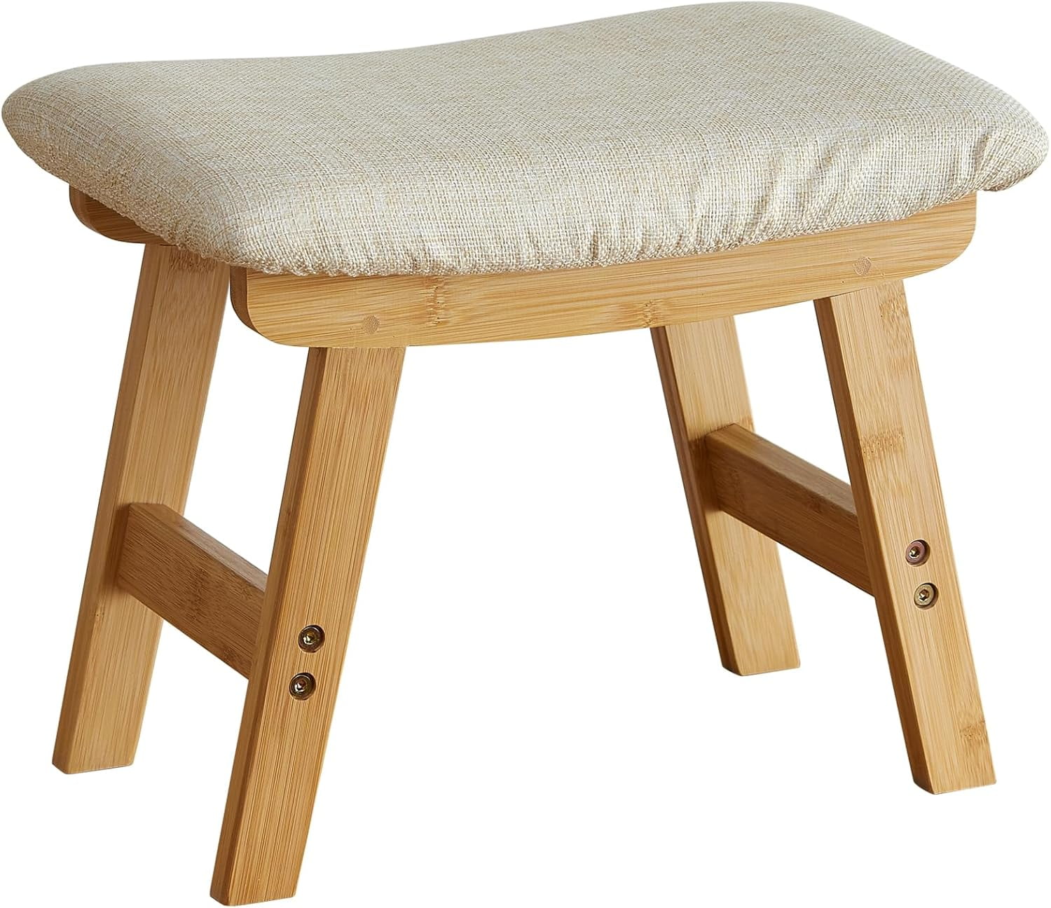 Foot Stools Ottoman, Small Foot Stool Ottoman, and Footstool, Wooden ...