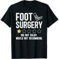 thumbnail image 1 of Foot Surgery Recovery Funny Foot Surgery Survivor T-Shirt, 1 of 3