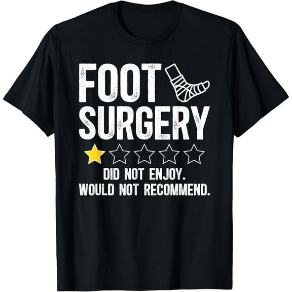 Foot Surgery Recovery Funny Foot Surgery Survivor T-Shirt