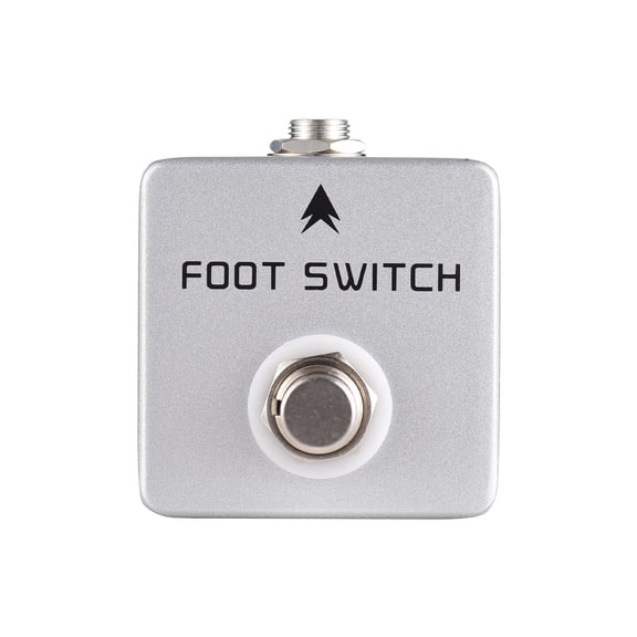 Foot Switch,Channel And Amp And Function Output Switch Wotao Alloy 6.35mm Pedal Mono Output