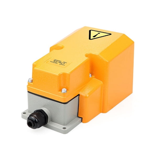 Foot Switch Pedal Built-in Electric Pedal Switch 15A Machine Control Switch