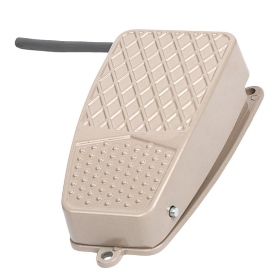Foot Switches Pedal Controller Heavy Duty Aluminum Antislip Designs Suitable for Industrial Equipment Control Workshops