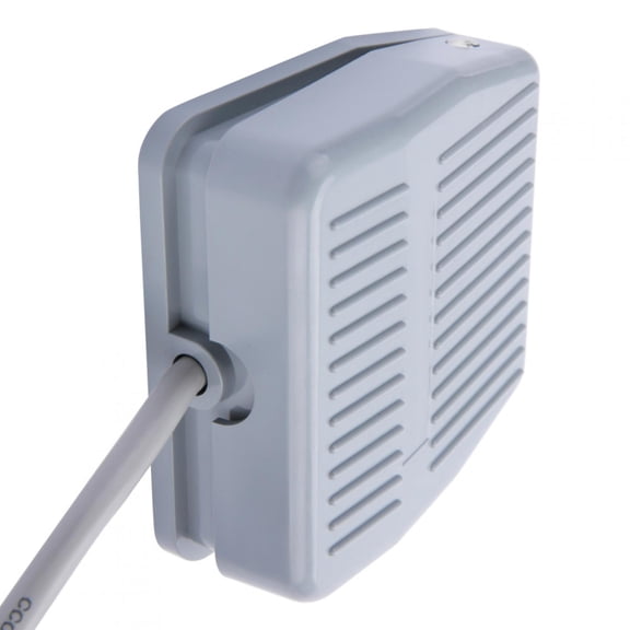 Foot TFS201 Electric Foot Switch Momentary Pedal Switch AC 250V 10A 1NO 1NC Gray Plastic Shell Metal Base for Instrument