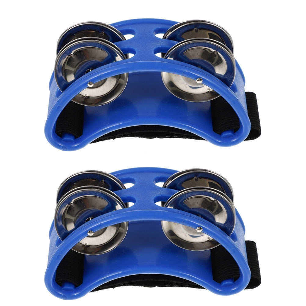 Foot Tambourine Percussion Drum Bell Musical Instrument Tambourines