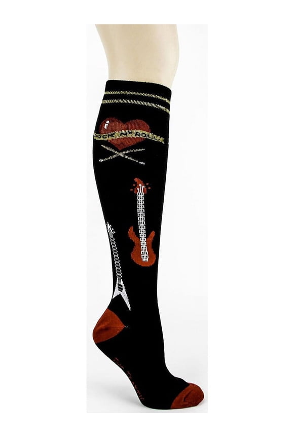 Rock n' Roll Knee High Socks