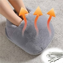 Foot Warmer,Winter Heating Shoe Covers,Keep Warm Foot Warmer, Fast Heating, 2 Temperature Settings, 25W 220V, Removable Easy Cleaning, Multi-Purpose for Feet Clothes Drying, Safe Overheat Protection