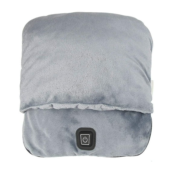 Foot Warmer with Heating Technology and Soothing Vibration Massage Adjustable Strap Secure Non Sole Three Customizable Settings for Home Car Use