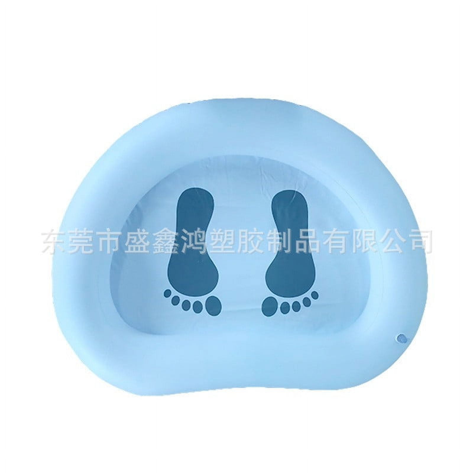 Foot Wash Basin Pool Foot Bath Basin Inflatable Water Basin for Foot